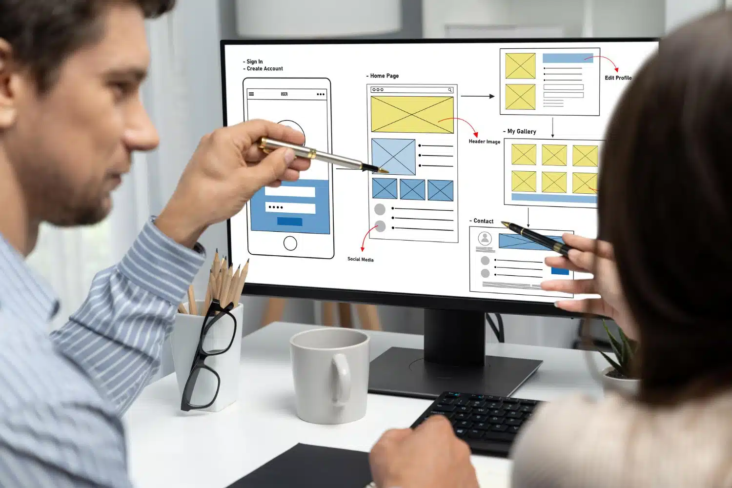 How We Create Website Design For Startups
