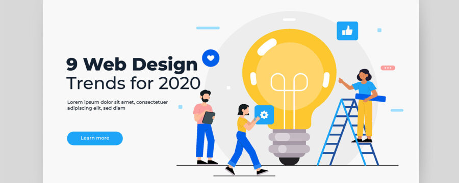Website design trends for 2020