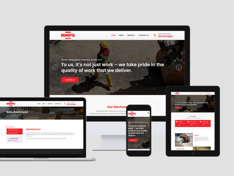 Martins Management Property Services – Rebrand & Website Launch