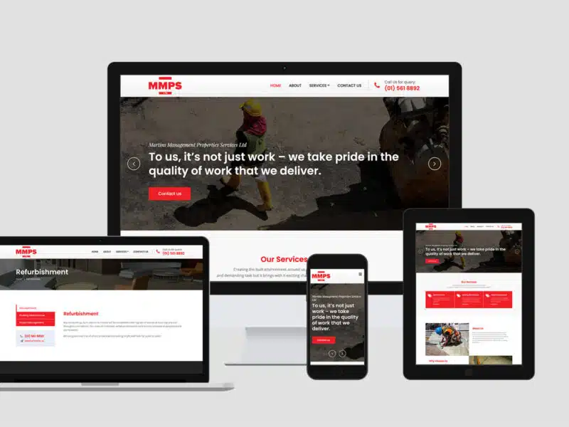 Martins Management Property Services – Rebrand & Website Launch