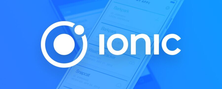 Ionic 5 framework with new exciting features
