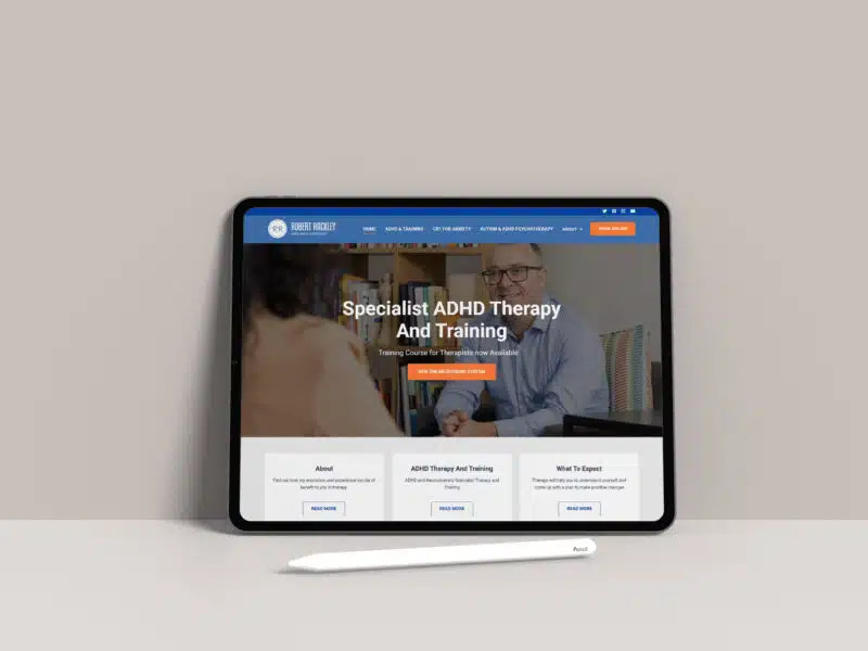 Robert Rackley Counselling – Mental Health Website Redesign