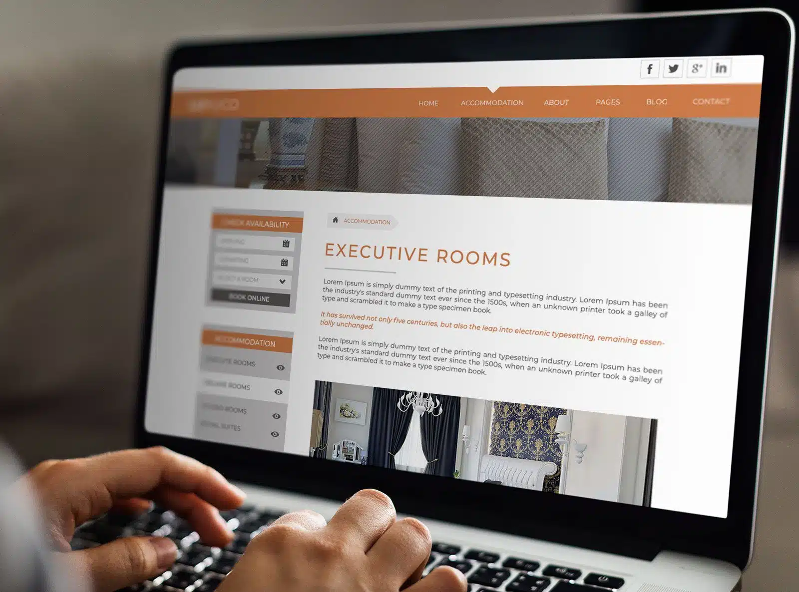 Luxuco – Hotel Website Template