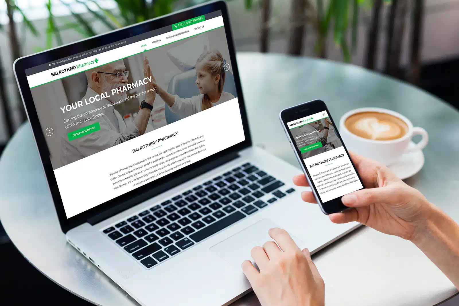 Balrothery Pharmacy – Local Pharmacy Digital Transformation