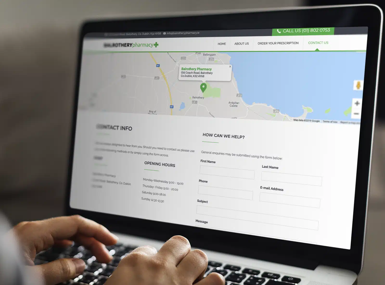 Balrothery Pharmacy – Local Pharmacy Digital Transformation