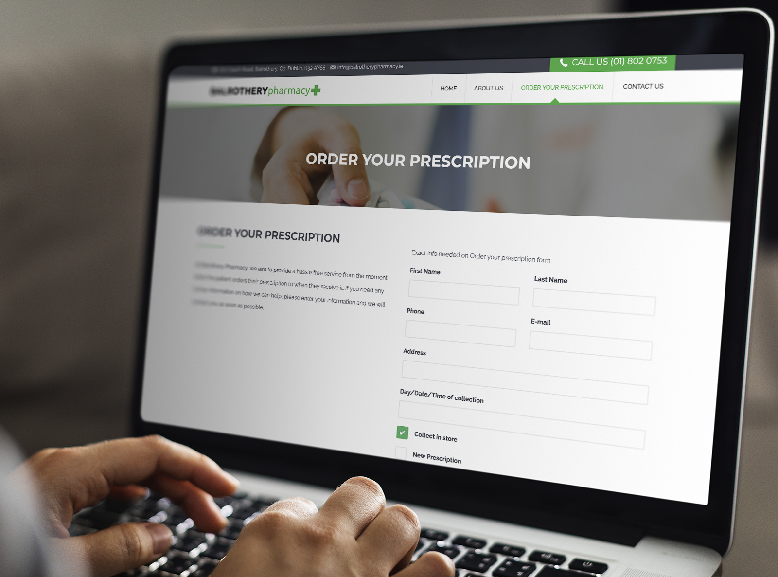 Balrothery Pharmacy – Local Pharmacy Digital Transformation