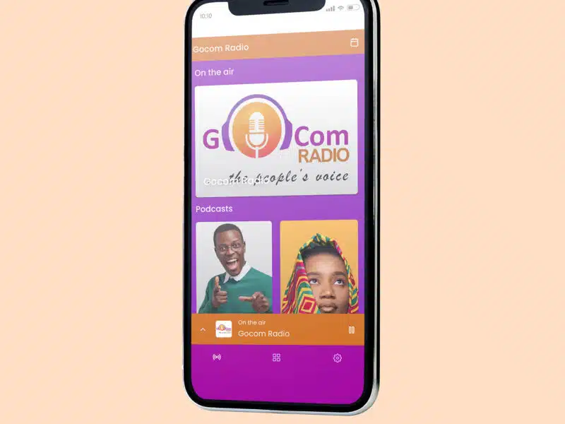 Gocom Radio – Mobile App & Rebrand