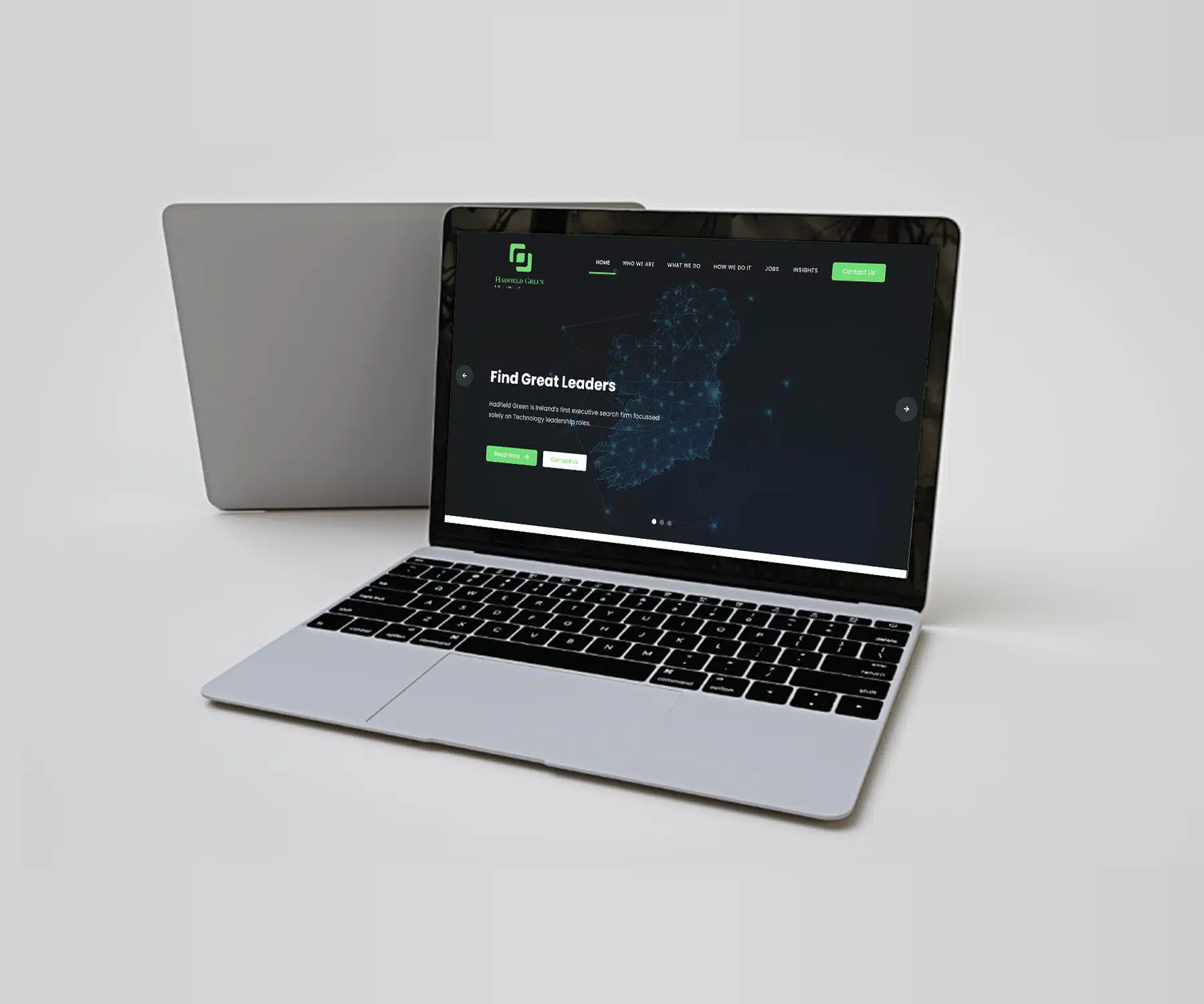 Hadfield Green – Executive Search Website Rebrand