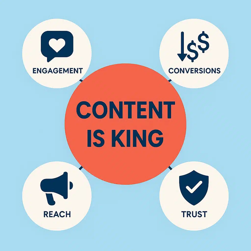 Text: Key Tips For Social Media Managers: Know Your Audience, Be Disruptive, Be Authentic.