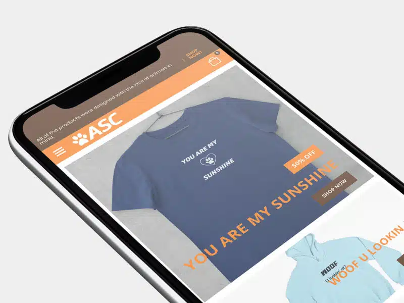 Animal Support Clothing – E-Commerce For A Cause