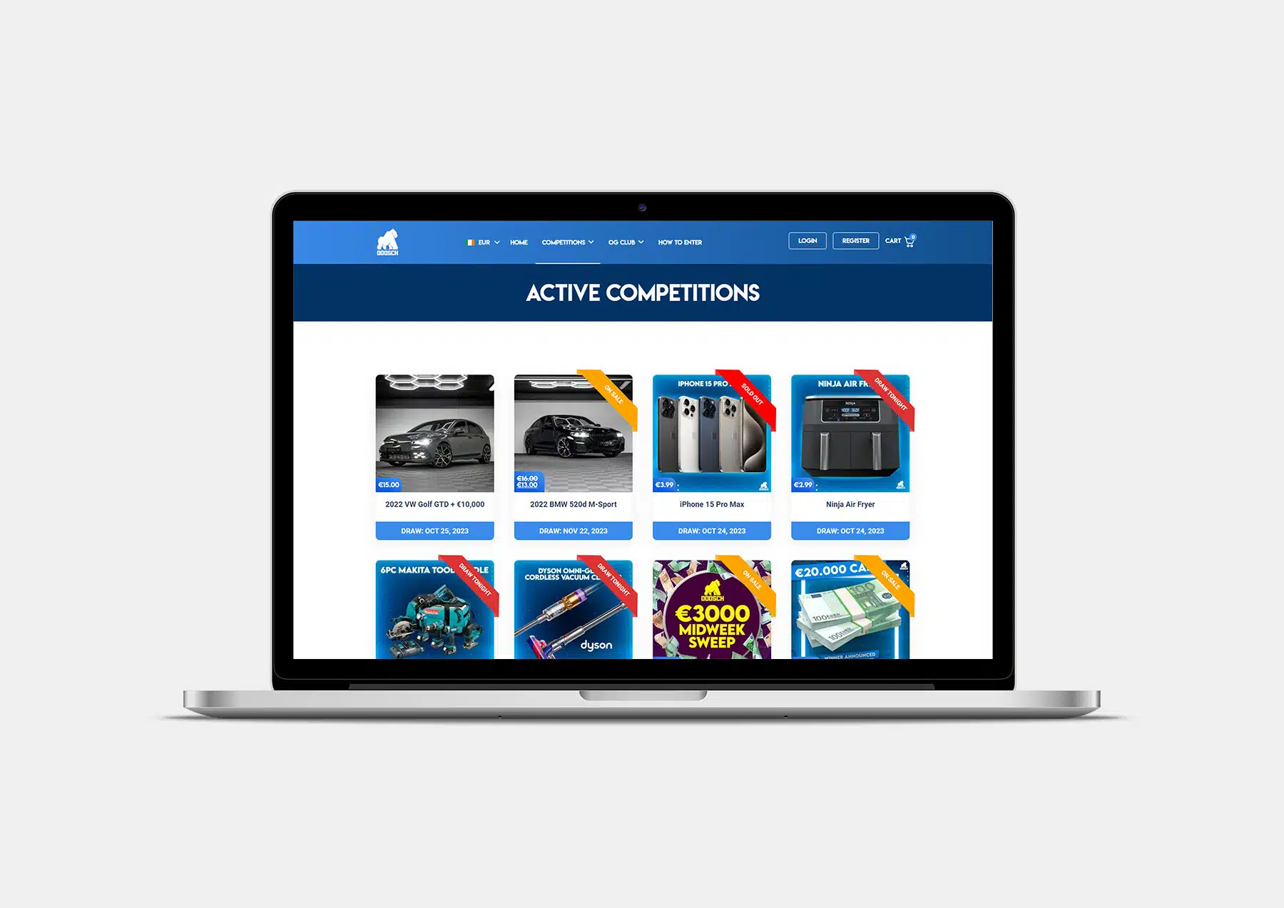 Ooosch Giveaways – Trusted Prize Competitions Brand