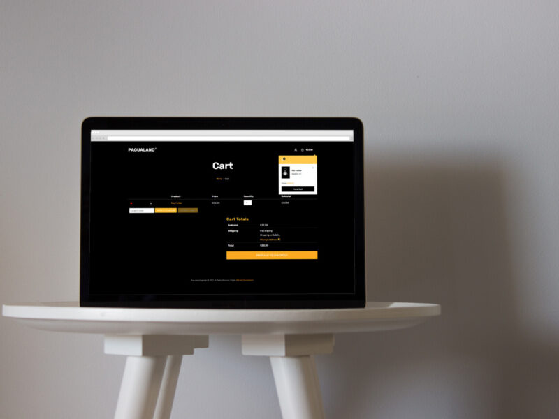 Pagualand – Custom Keyring E-Commerce Website