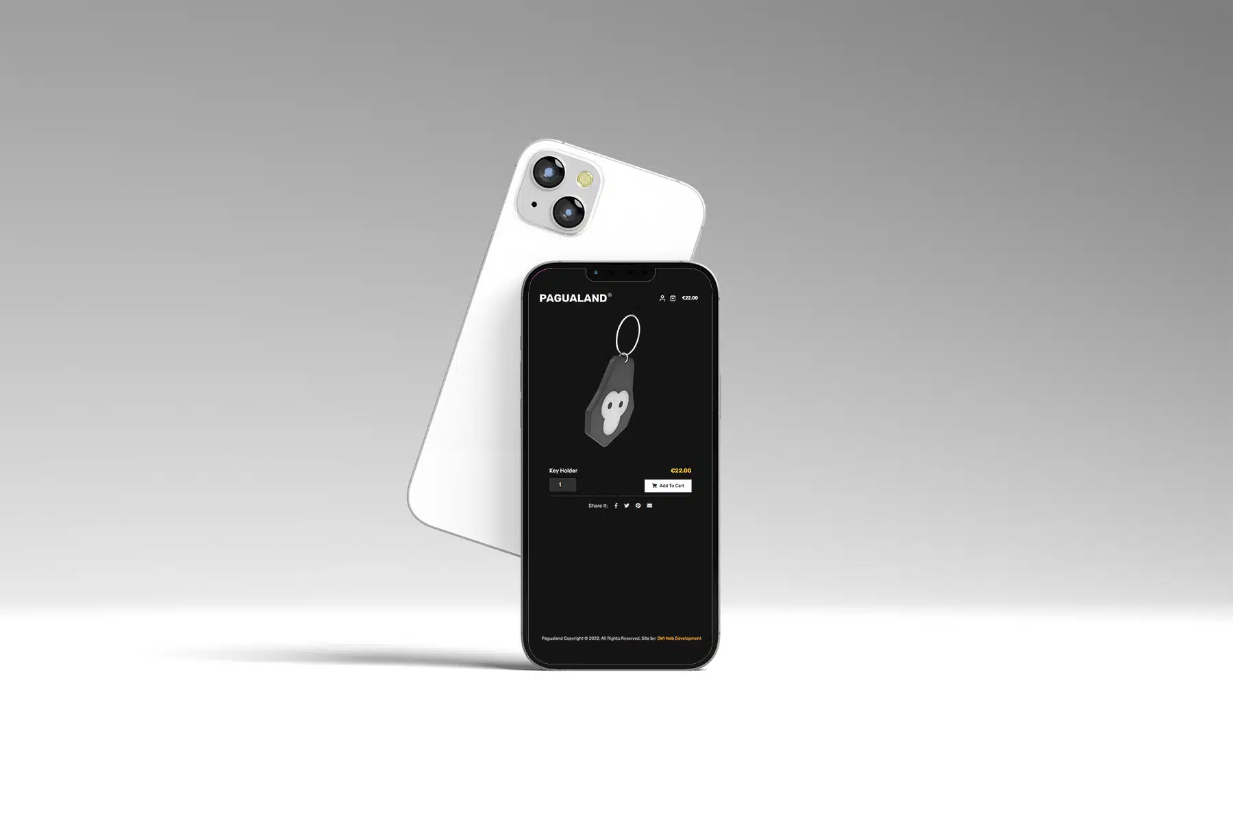 Pagualand – Custom Keyring E-Commerce Website