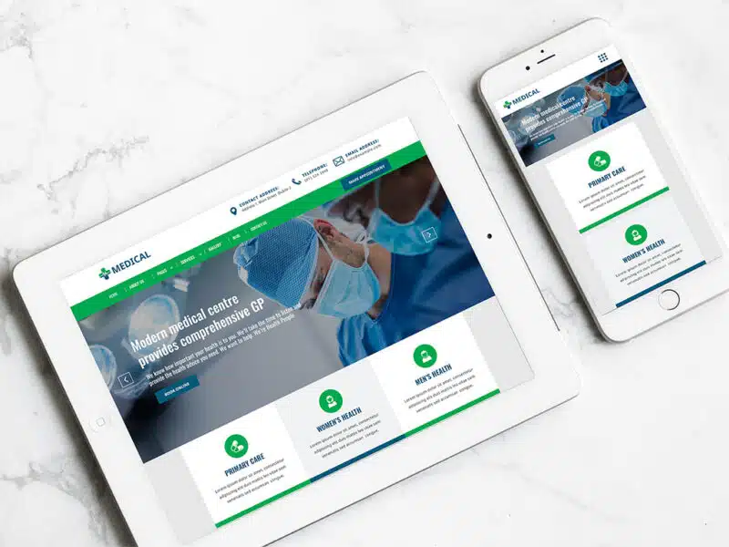 The Medical Template – Healthcare Website Solution