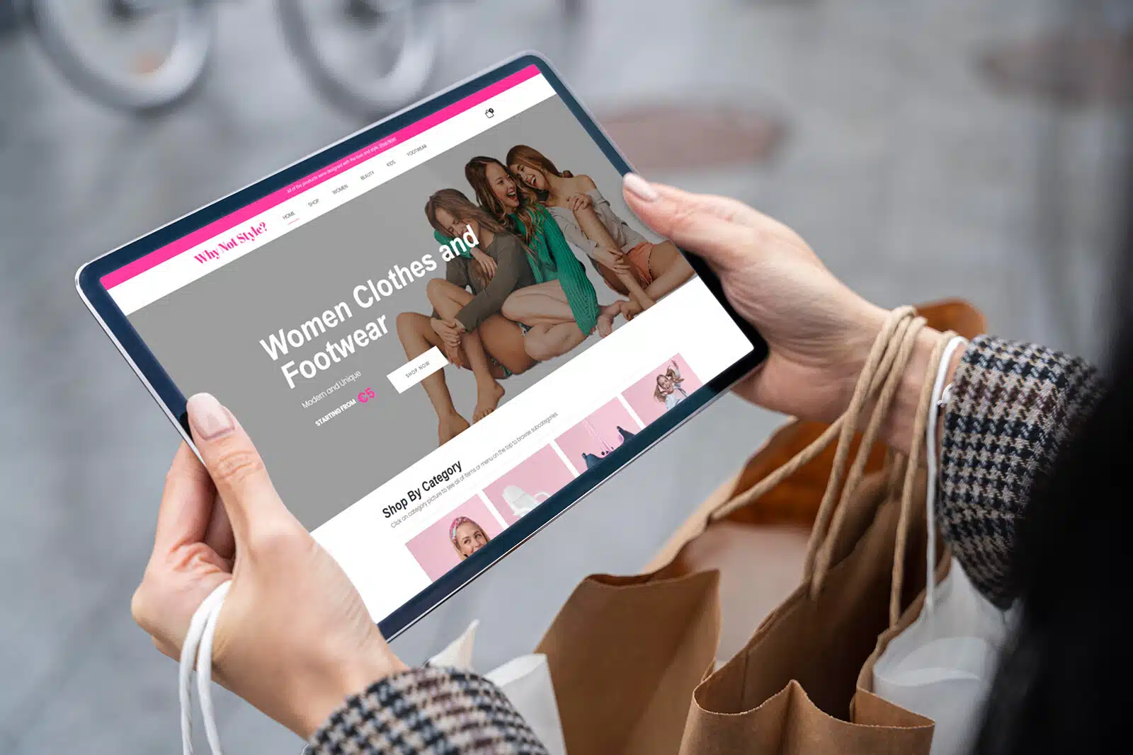 Why Not Style – Fashion Boutique E-Commerce Website