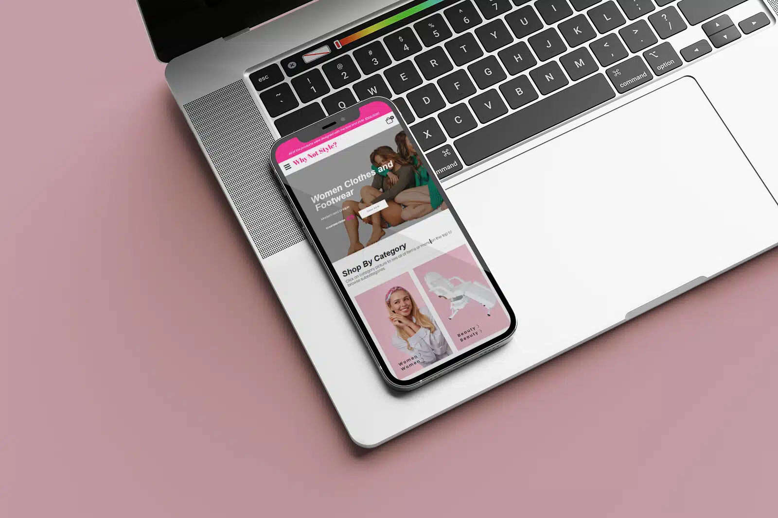 Why Not Style – Fashion Boutique E-Commerce Website