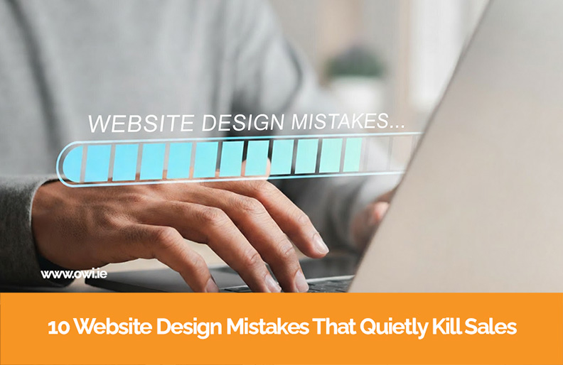 Website Design Mistakes Ireland