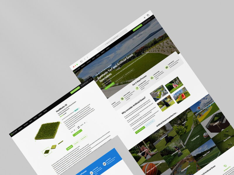 Eco Lawn — E-Commerce Website Redesign (Nz)